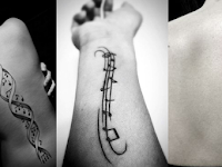 Design Tattoo Ideas For Music Lovers