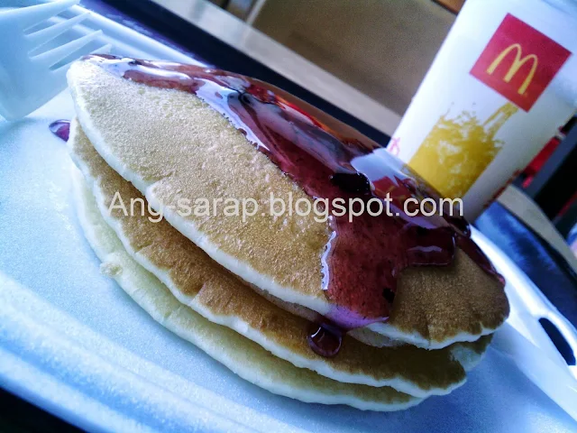 McDonald's Blueberry Pancakes