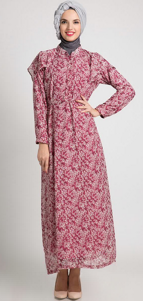 Dress Batik untuk Wanita Muslimah