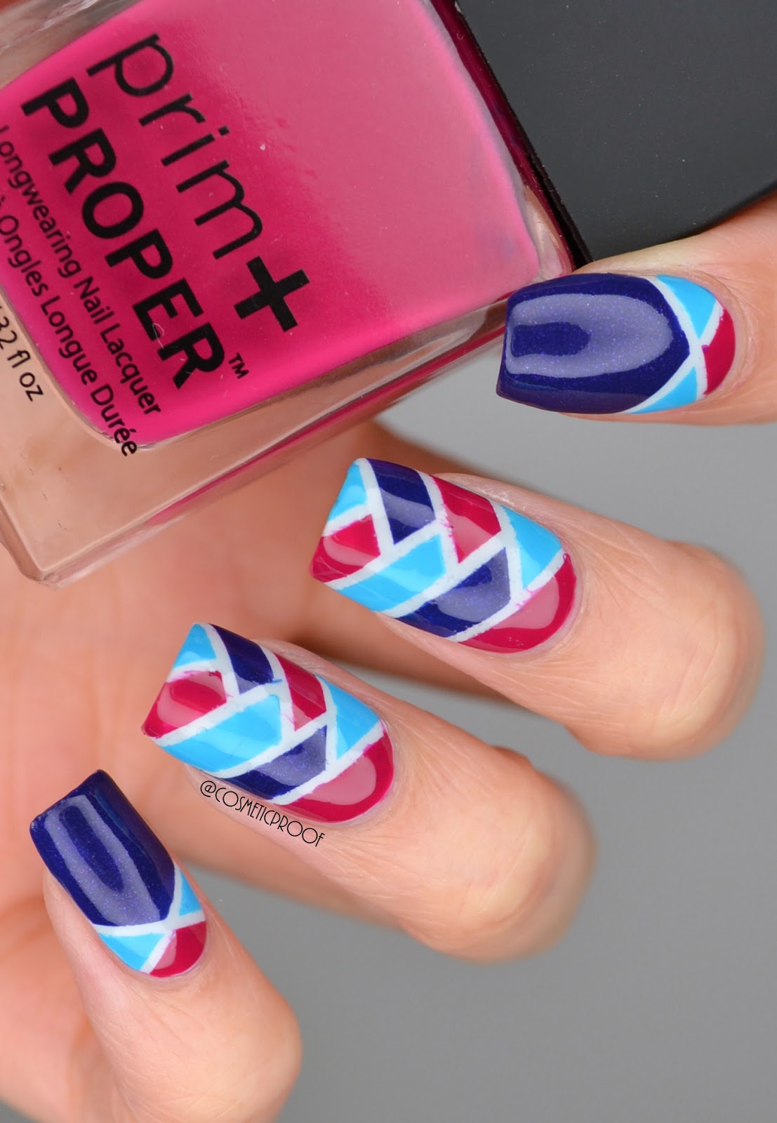 NAILS Fishtail Braids CBBxManiMonday Cosmetic Proof Vancouver