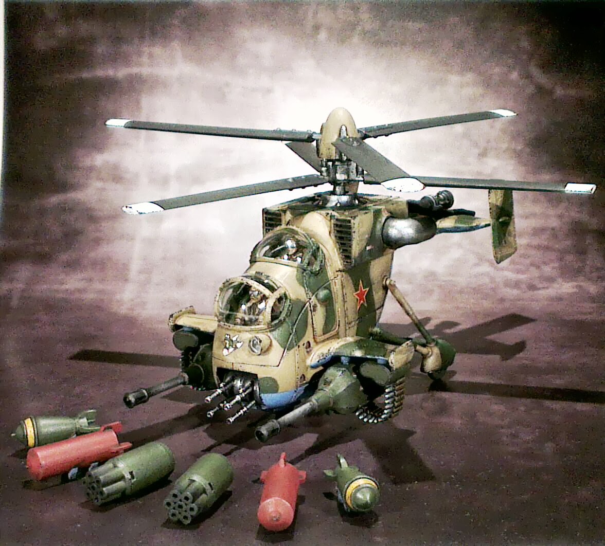 Attack Helicopter Painted!