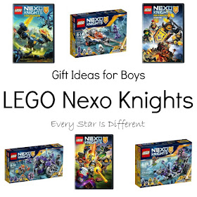 LEGO Nexo Knights gift ideas for kids.