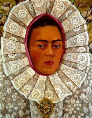 Autorretrato - Frida Kahlo e suas pinturas ~ Pintora comunista e revolucionária