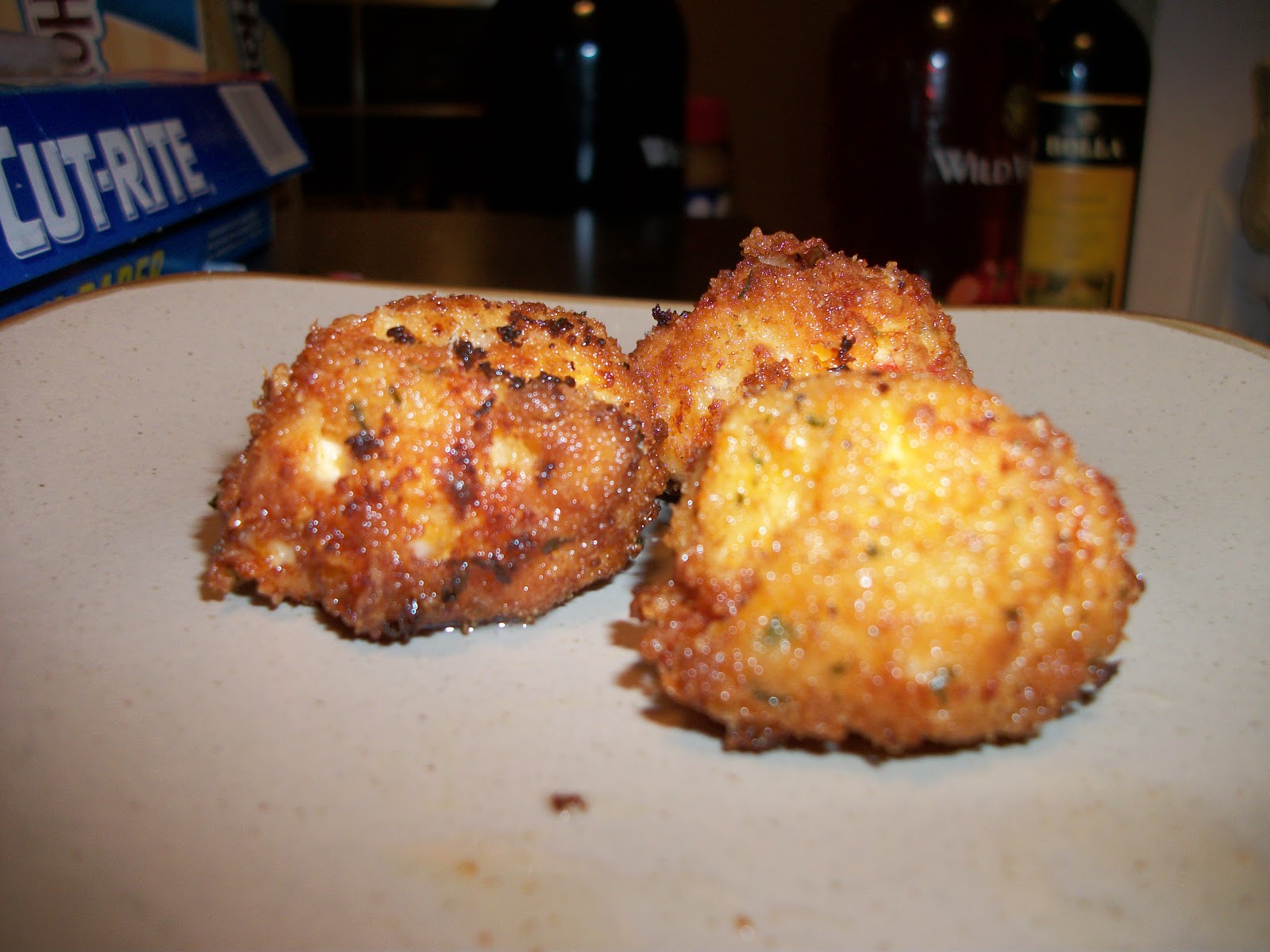 Rachel's Recipes Fried Cheese Balls