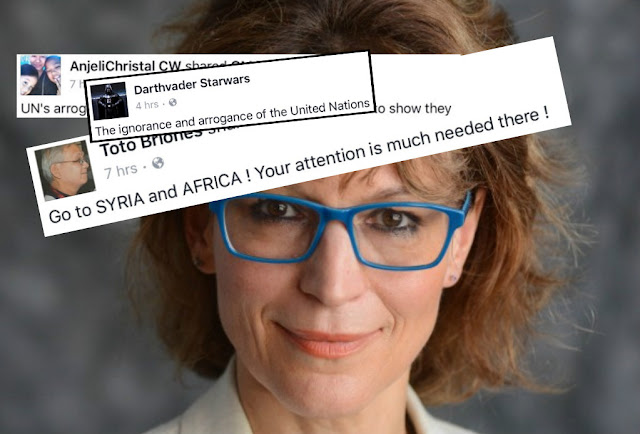 Netizens slam UN rapporteur Dr. Callamard: Go to Syria and Africa, your attention is much needed there!