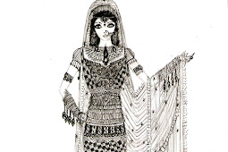 Fashion Designing Sketches Indian