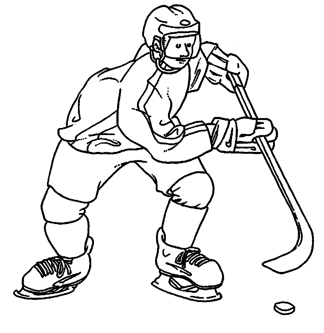 Amazing Sports Coloring Pages: Winter Sports Coloring Pages