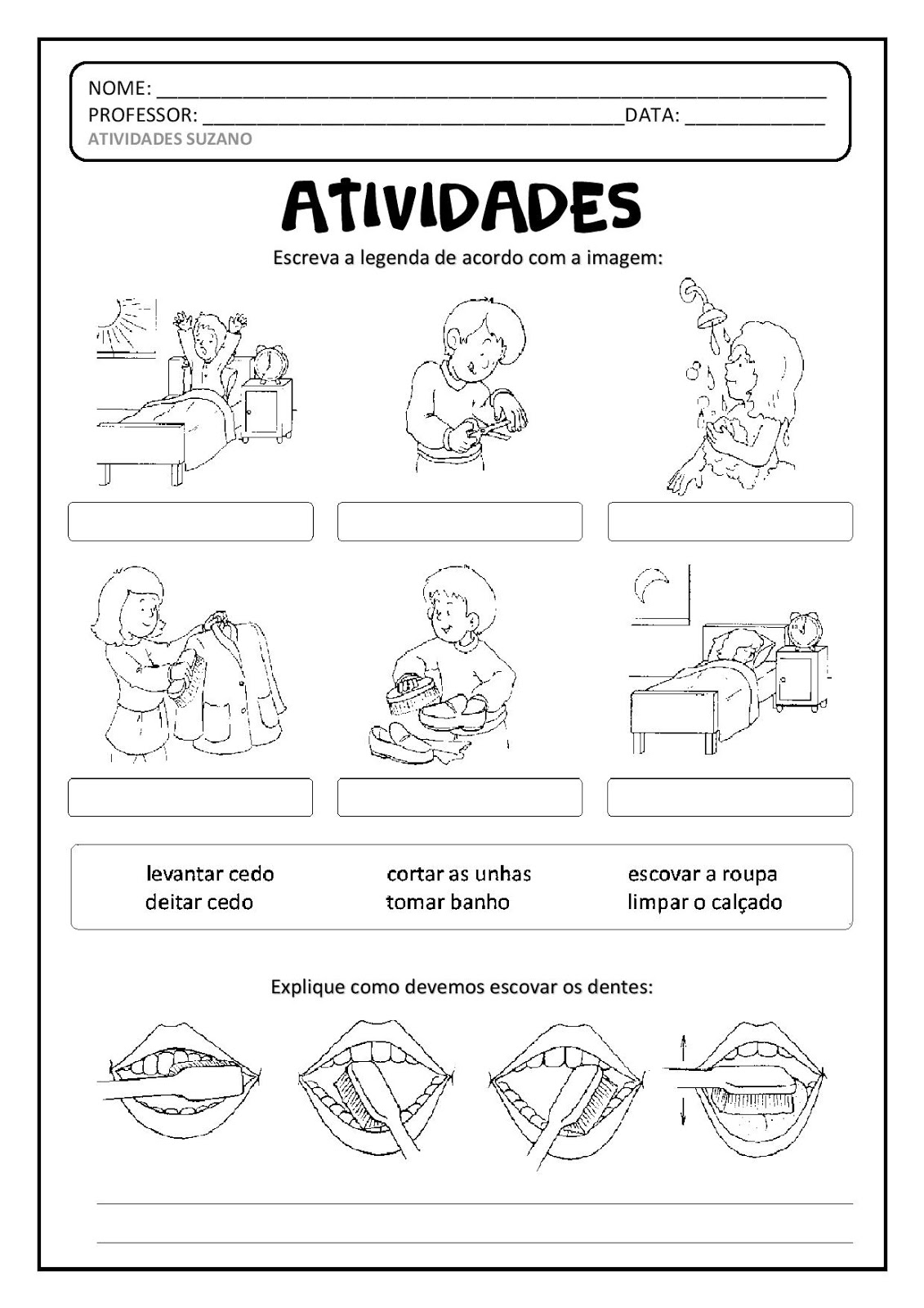 Ciências higiene, alimentação, origem animal, vegetal