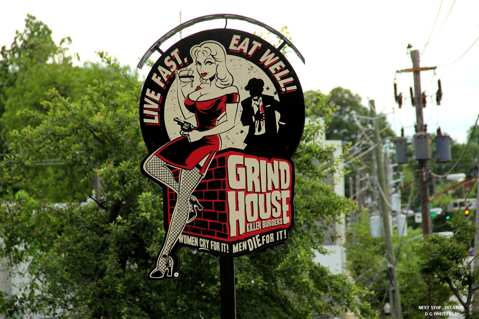 NEXT STOP...DECATUR Eye on Grind House Killer Burgers. Look for May