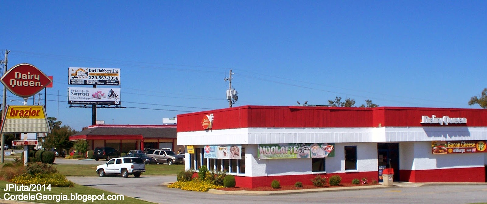 Restaurant Fast Food Menu McDonald's DQ BK Hamburger Pizza Mexican Taco
