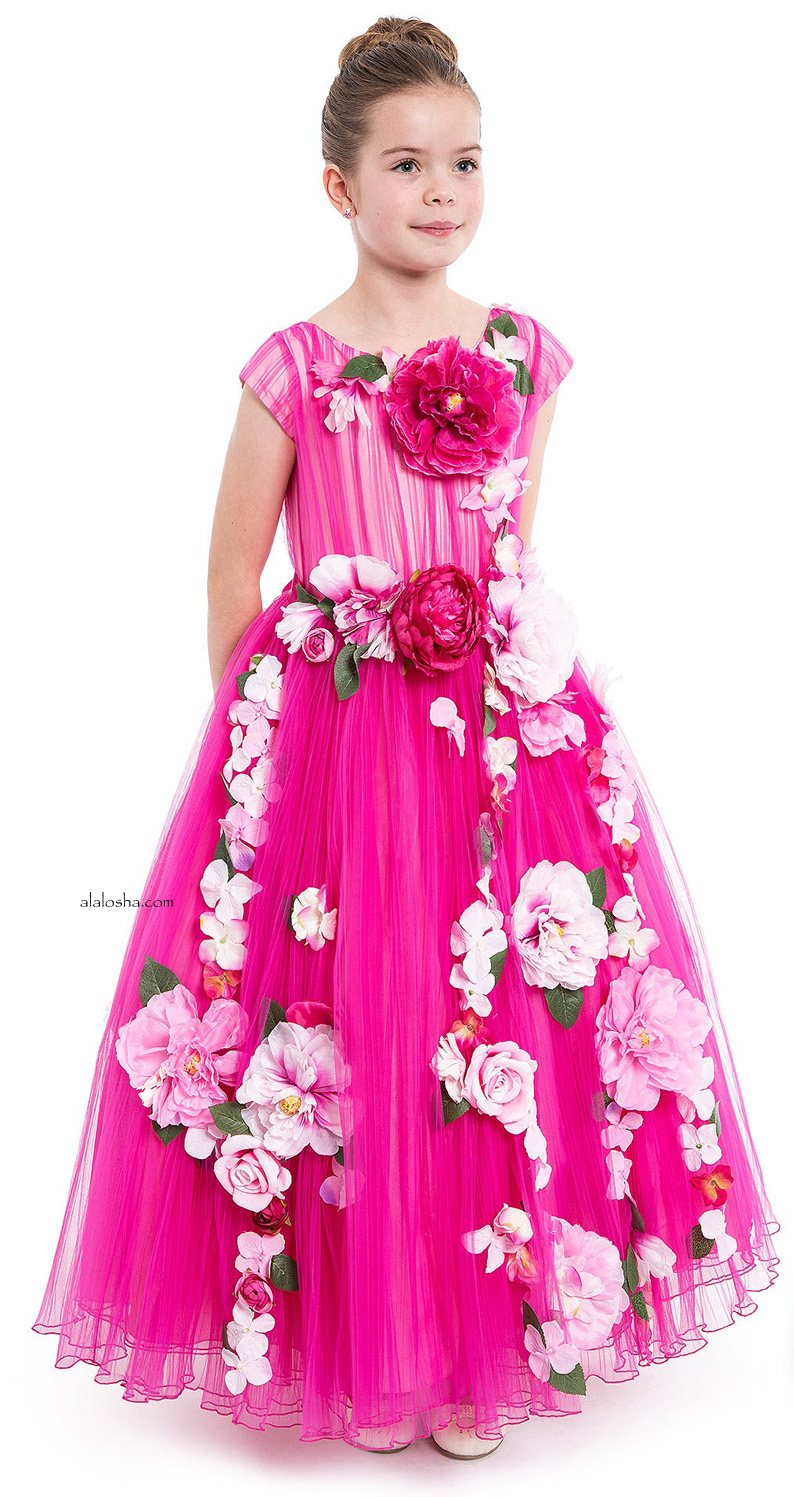 Must have of the Day Stunning flowers dress by Lesy Luxury Flower