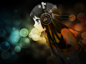 Resultado de imagem para anime escutando música