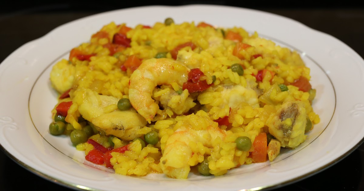 Cocina andaluza Paella de pescado