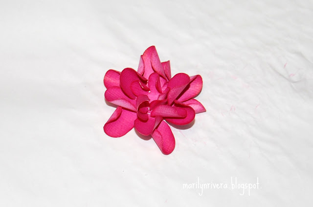 Treasuring Memories: Punk Flower Tutorial