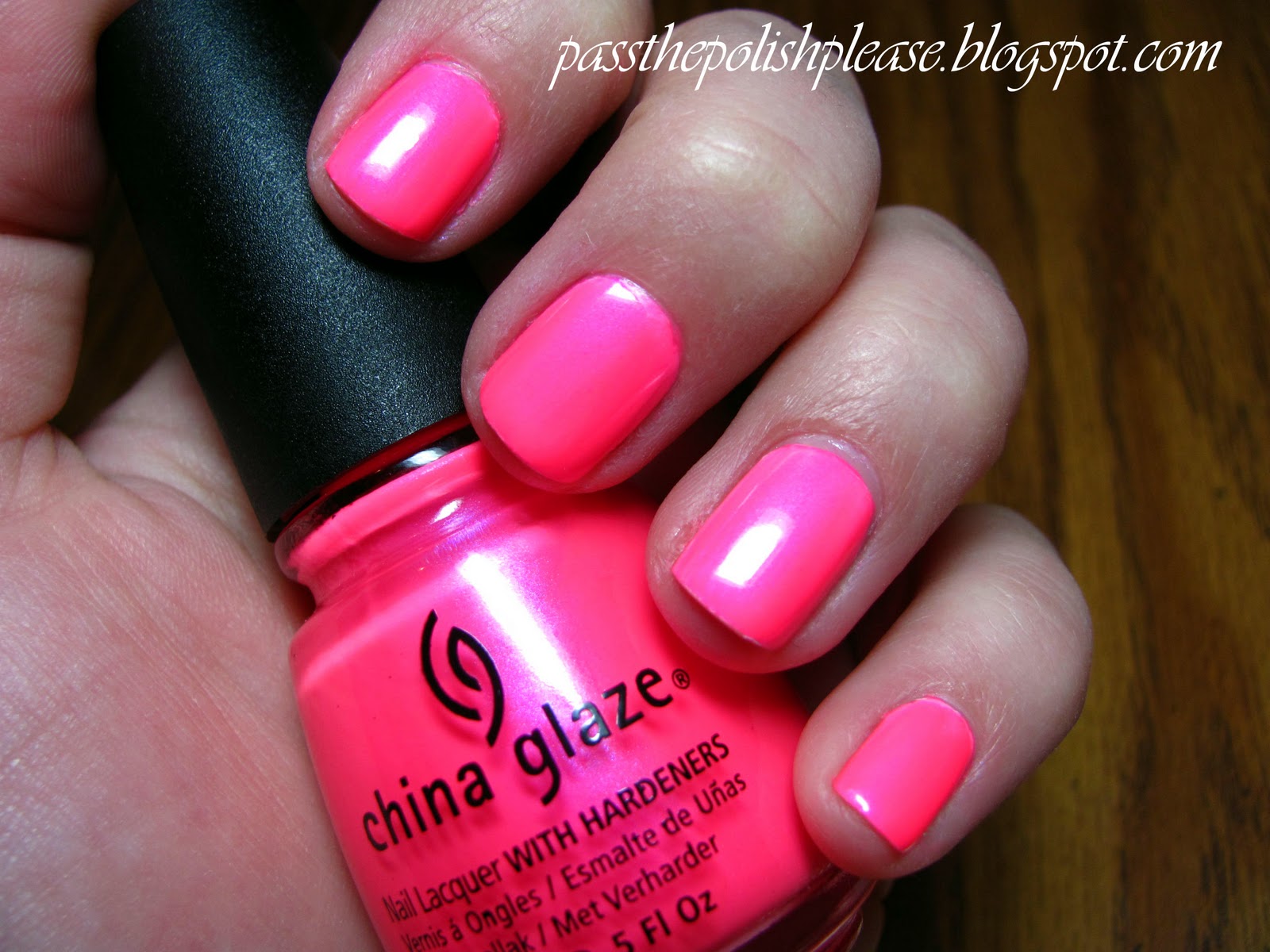 China Glaze Pink Voltage - wide 9
