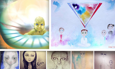 Fuimos abducidas por extraterrestres: las hermosas mujeres que dicen que los ETs han logrado embarazarlas Breeding programme Artwork of children conceived by the community 444232 Breeding programme Artwork of children conceived by the community 444232 Fuimos abducidas por extraterrestres: las hermosas mujeres que dicen que los ETs han logrado embarazarlas