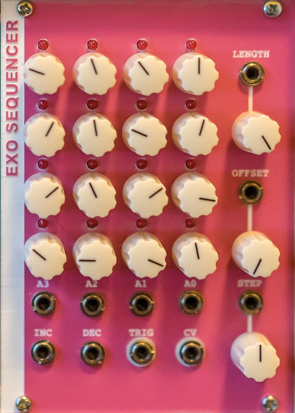 littlescale Exo Sequencer for Eurorack