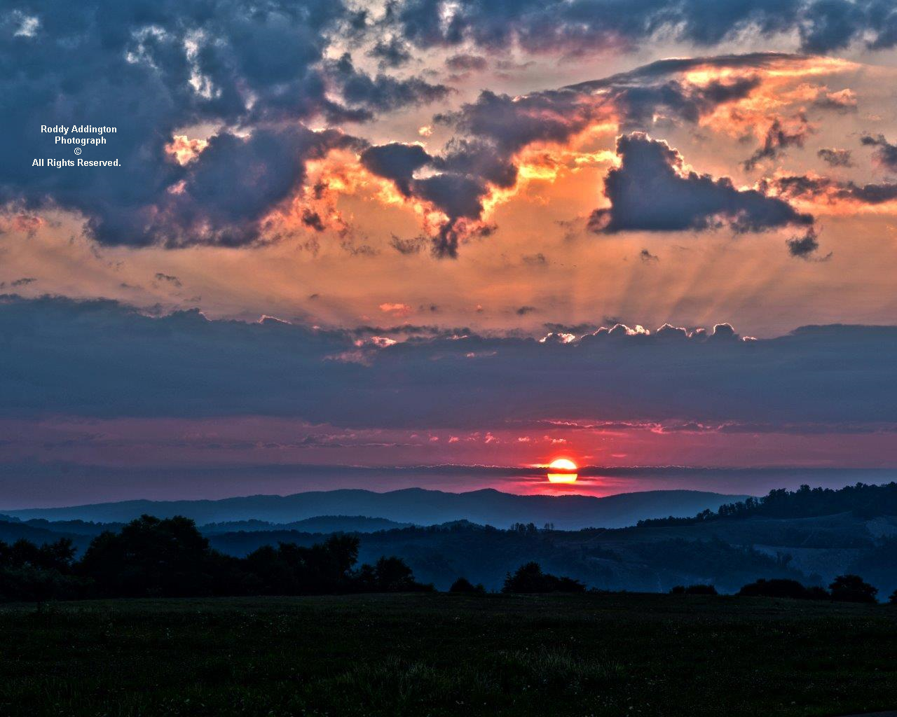 The High Knob Landform Majesty In Big Cherry Basin & South Fork