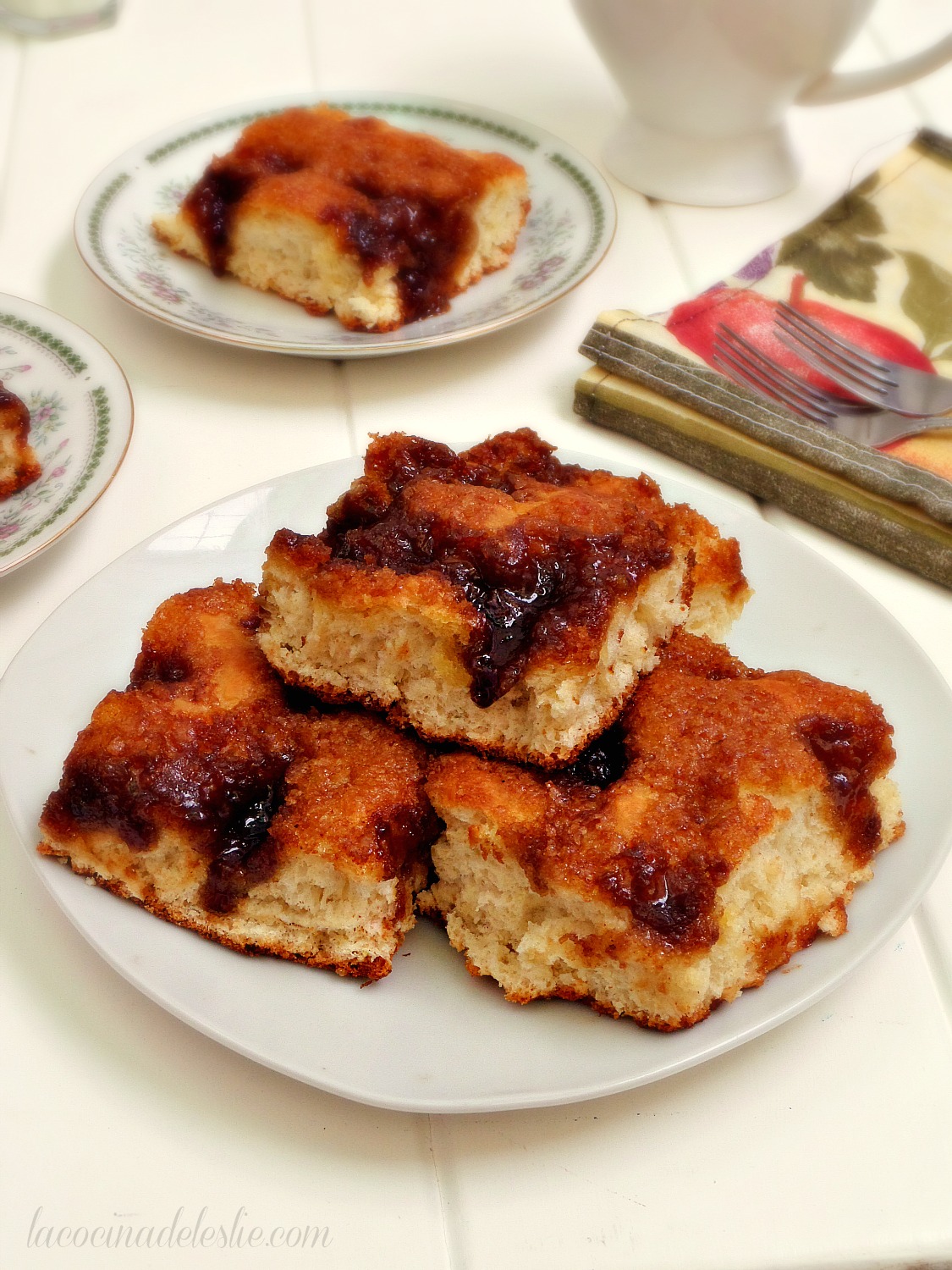 Secret Recipe Club Brunsviger (Danish Coffee Cake) La Cocina de Leslie