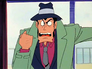 Lupin III terza serie giacca rosa Zenigata