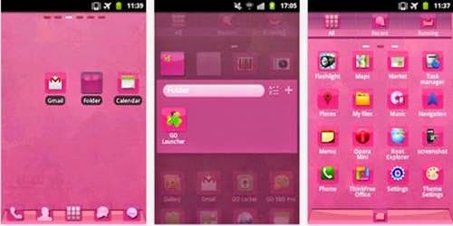 Download Tema Wana Pink Android Gratis