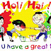 Great Time Holi Funny Greeting Card For Facebook Friends