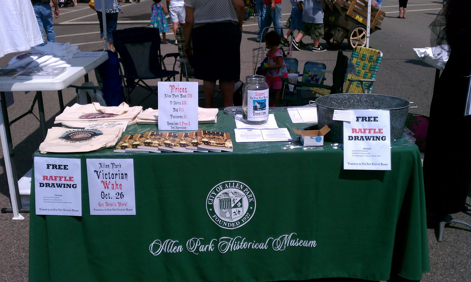 Allen Park Historical Museum Street Fair Success