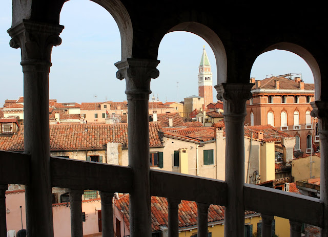 Qué ver en Venecia en dos días. Escalera de caracol del Palacio Contarini
