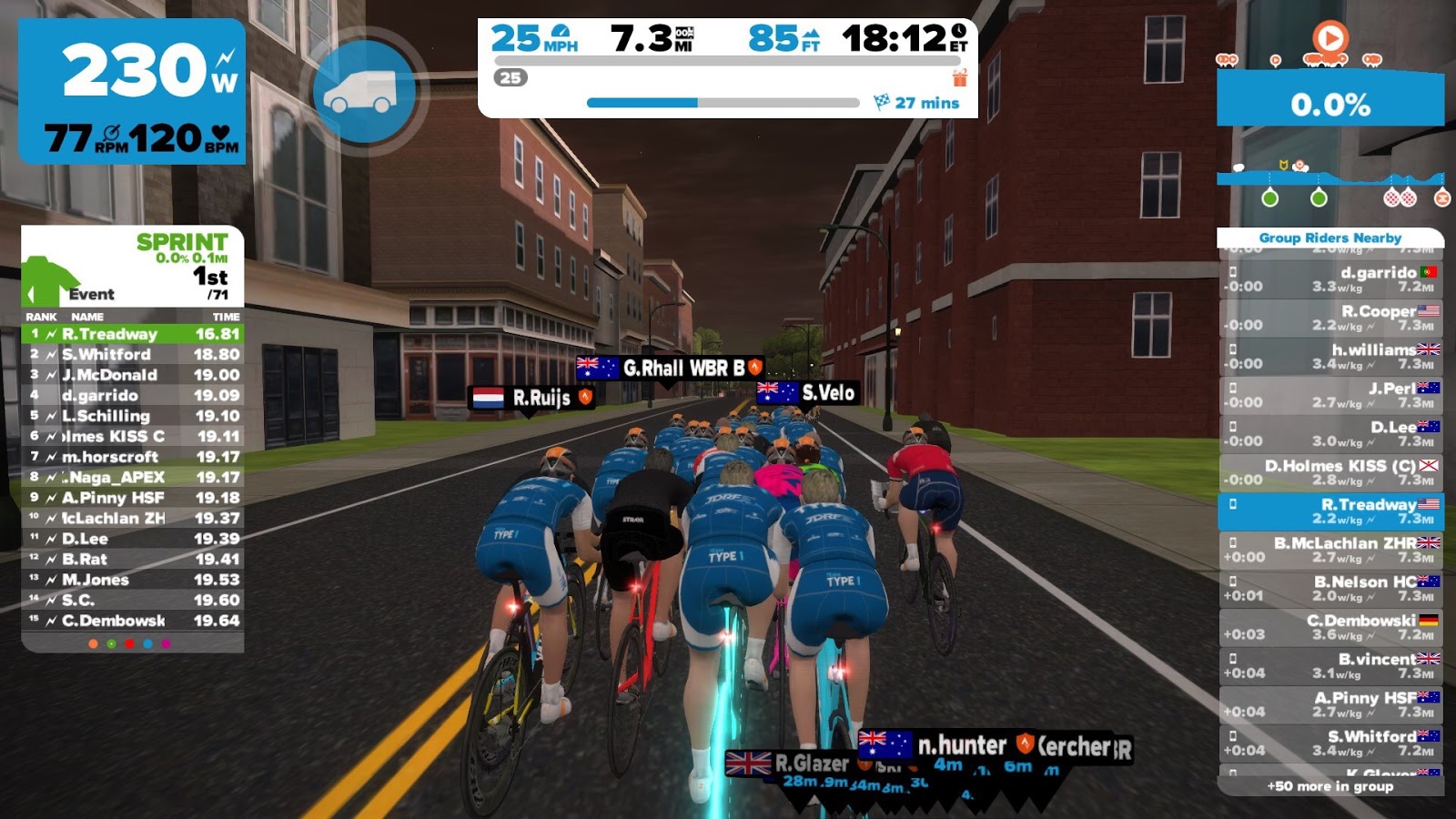 travel trac comp fluid trainer zwift