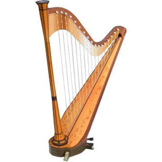 alat musik petik Harpa
