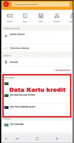 Cara Daftar Aplikasi Mobile Banking Digibank Kartu Kredit Dbs And Ex Anz Kartu Bank