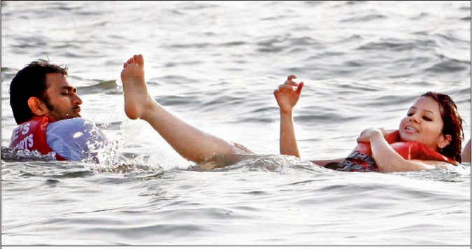 Image result for dhoni honeymoon