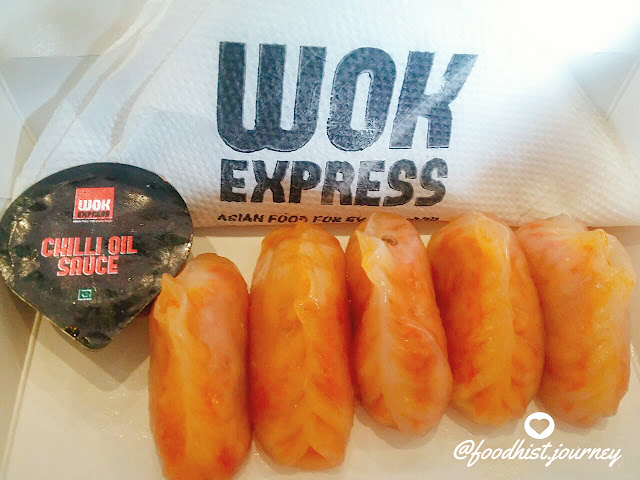 Sriracha Chicken Dumplings , wok express, food review, foodhist journey, dumplings, momos