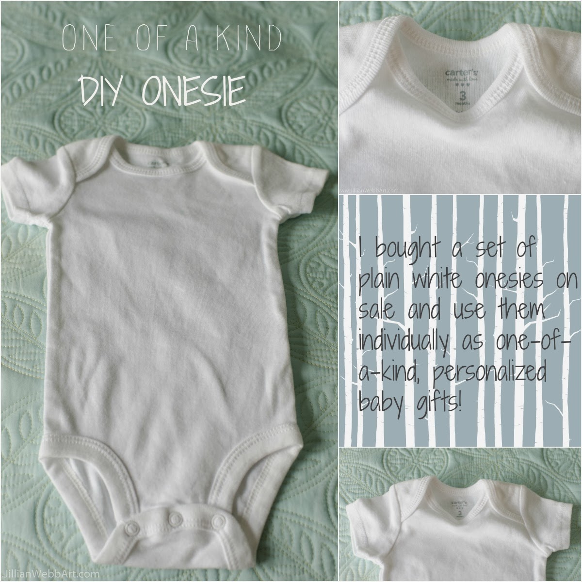 SunnyInSaintOlaf: DIY Onesie: Adorable Baby Present!