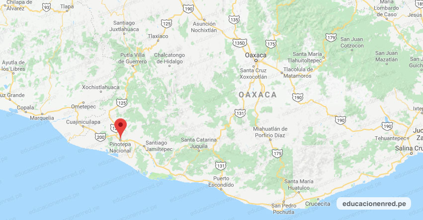Temblor en México de Magnitud 4.2 (Hoy Viernes 28 Agosto 2020) Sismo - Epicentro - Pinotepa Nacional - Oaxaca - OAX. - SSN - www.ssn.unam.mx