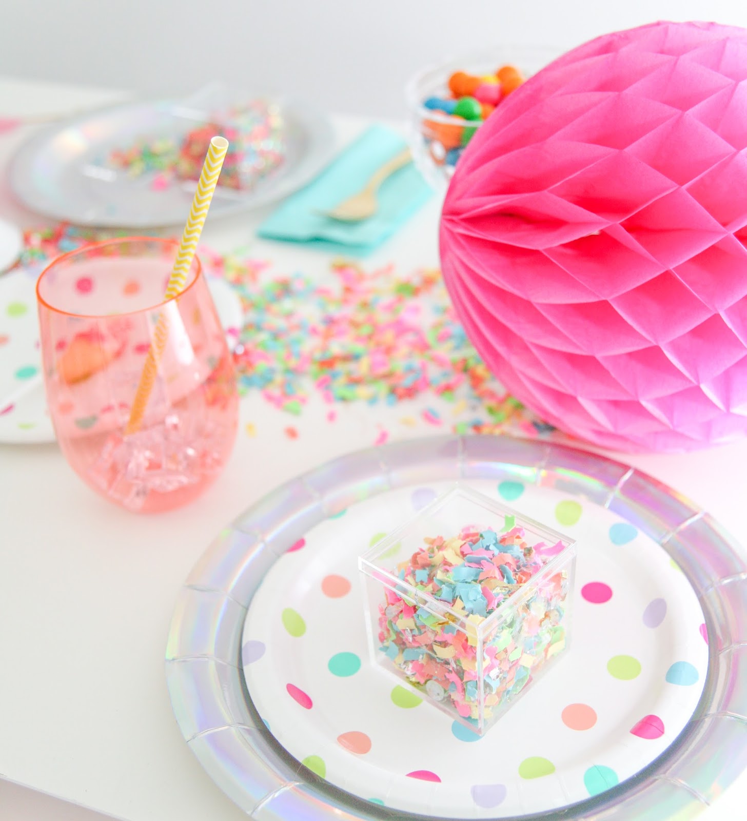 Confetti Party Celebration Stylist Popular Party Planning Blog