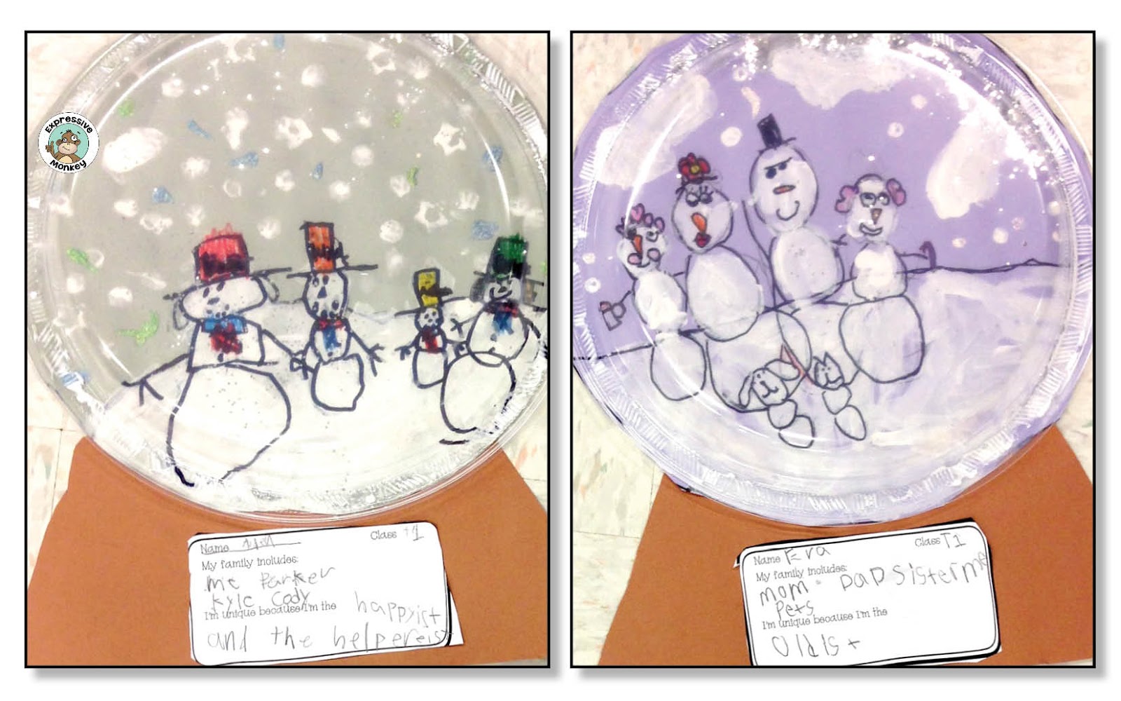 Snowman Family Snow Globes Lesson Here Are Some More Student Examples Id Snowman Family Snow Globes Lesson Here Are Some More Student Examples Id