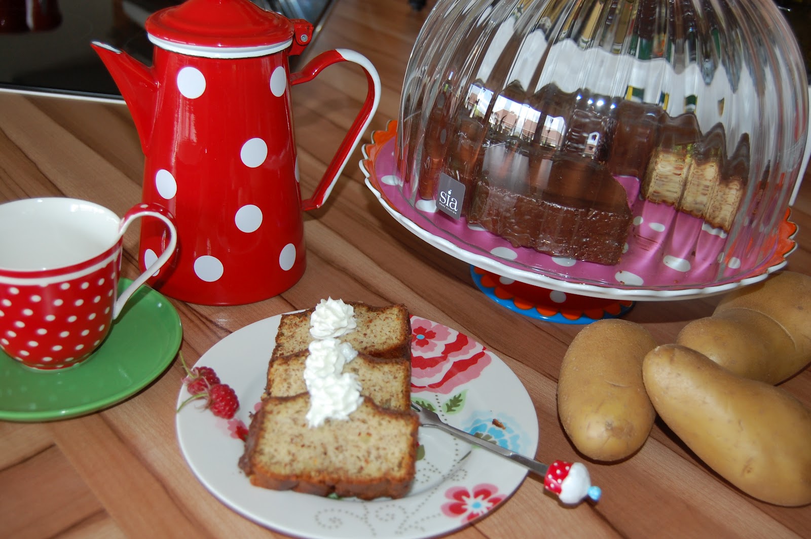 Die kleine Krone: LECKER.....Kartoffelkuchen...