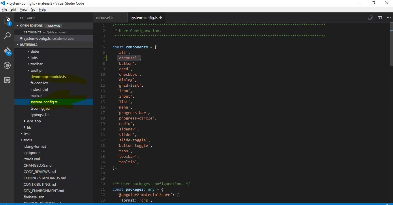 Explore Sitecore: carousel with angular material 2