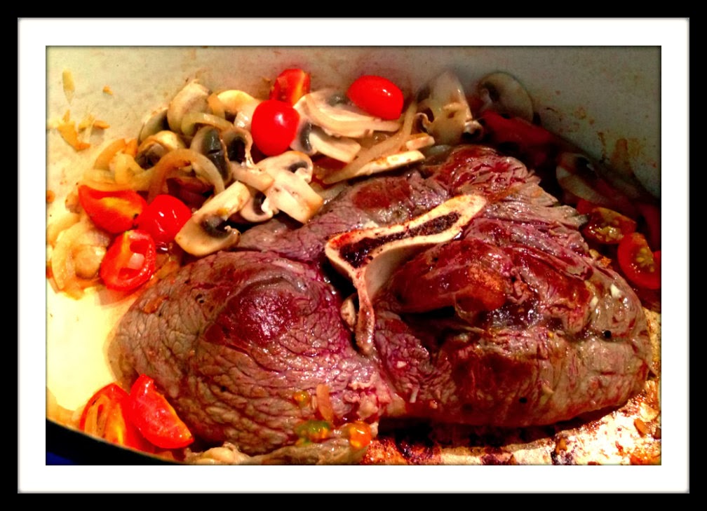 Lj's Gourmet Kitchen...... Lj's Slow Cooked Y Bone Steak with