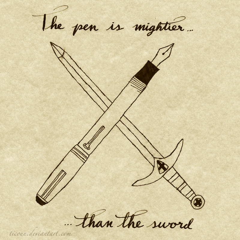 Nevertheless She Persisted And Dissented The Pen Is Mightier Than