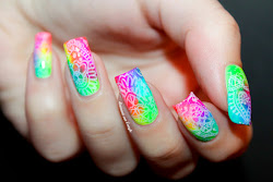holi nail neon nailstorming colorful