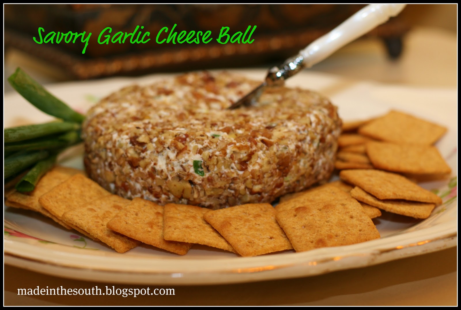 Made In The South Savory Garlic Cheese Ball