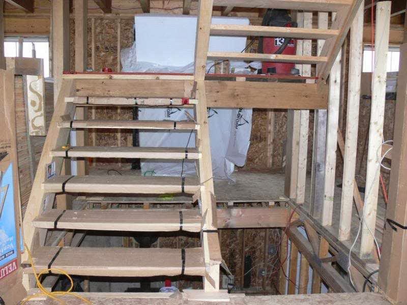 Minimalist Basement Stairs Design