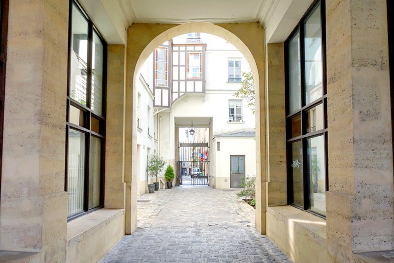 Paris Passage Dauphine, échappée verdoyante à SaintGermaindesPrés