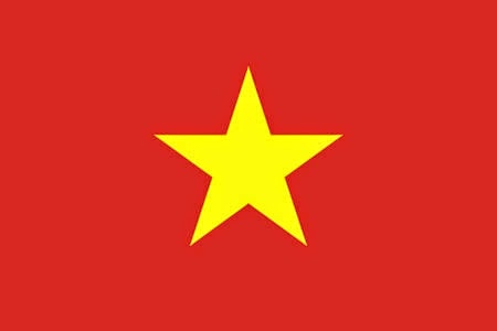 The Vietnam flag was officially adopted on November 30, 1955. The gold five-pointed star symbolizes the five groups of workers in the building of socialism (intellectuals, peasants, soldiers, workers and youths), while the red symbolizes bloodshed, and the revolutionary struggle. 