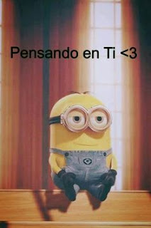 Imagenes de los minions con frases de amor Imagenes de los minions con frases de amor