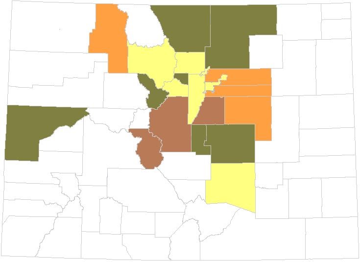 Colorado Division of Housing: New 2011 single-family permit data by county