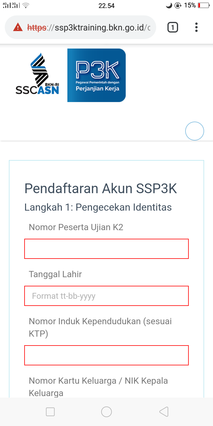 Sscn.bkn.go.id 2021 daftar
