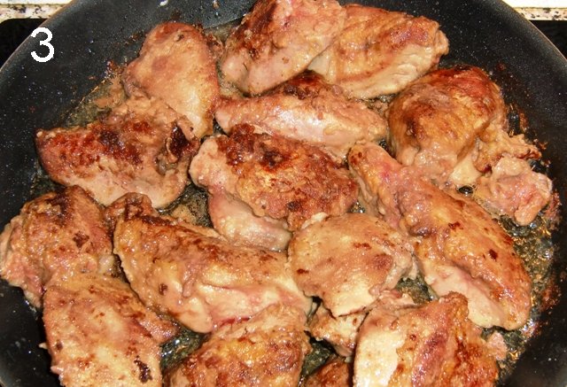 +как приготовить печень +по строгановски